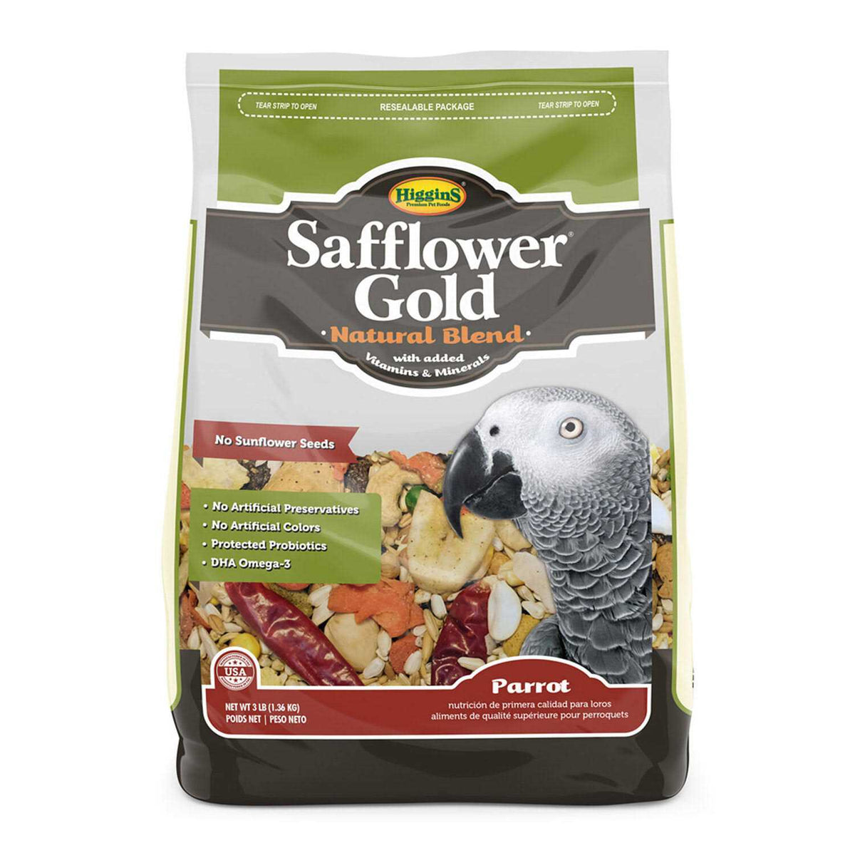 Safflower Gold Parrot Food O26138