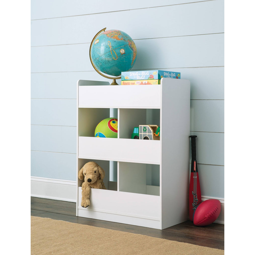 White Vertical Toy Organizer U292