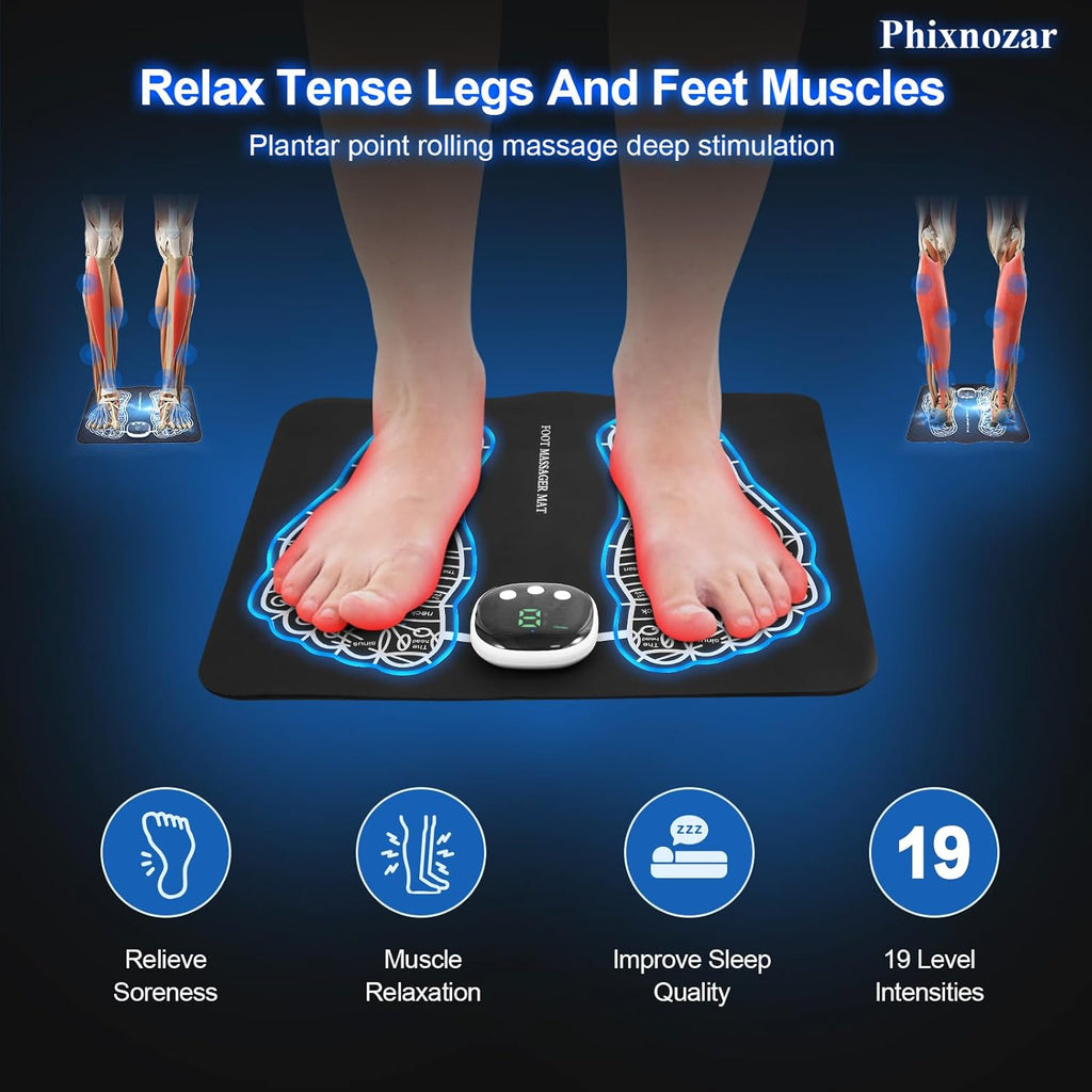 Foot Massager Mat with 15 Modes D53742