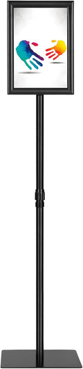 Adjustable Aluminum Sign Holder 8.5 x 11 Inch Pack of 2 J426