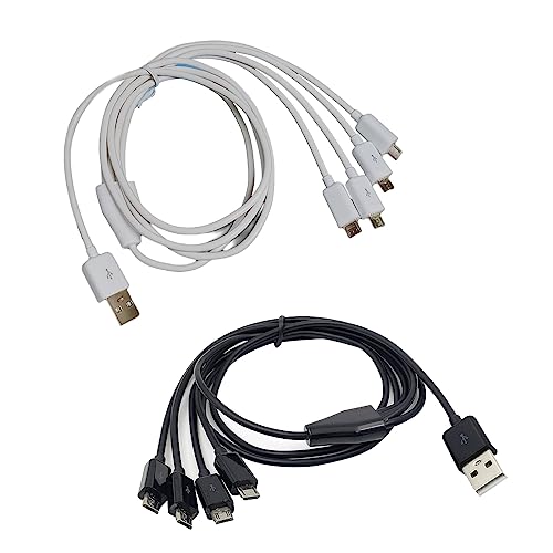4in1 USB Male to Micro USB Male Charging Cable H875312