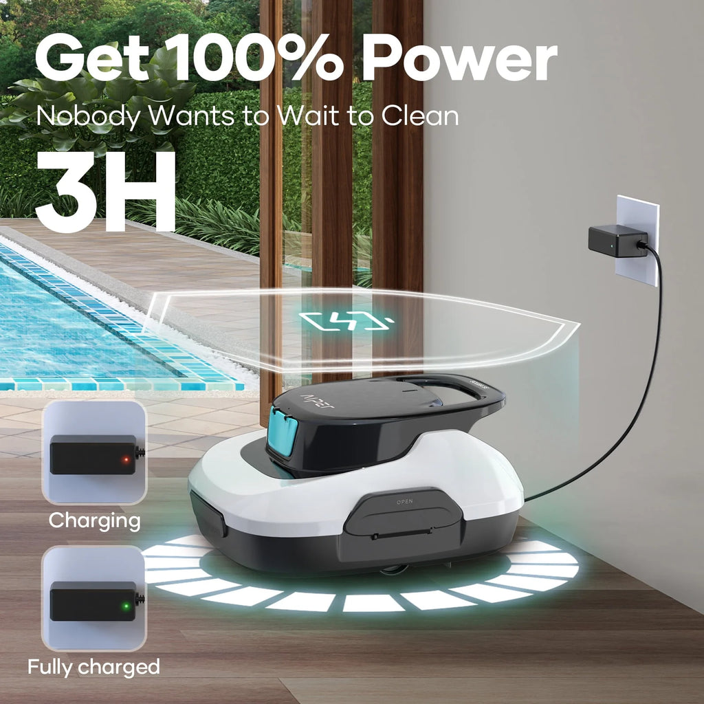 Cordless Robotic Pool Cleaner I492