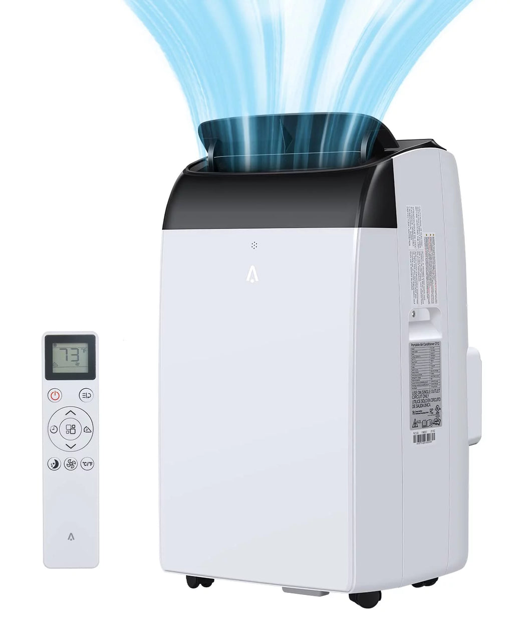 14,000 BTU 3-IN-1 Portable Air Conditioner with Remote Control R72273