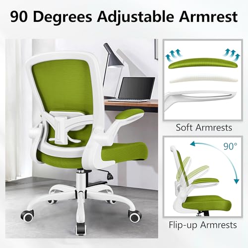 Ergonomic Mesh Office Chair with Lumbar Support Black E71933