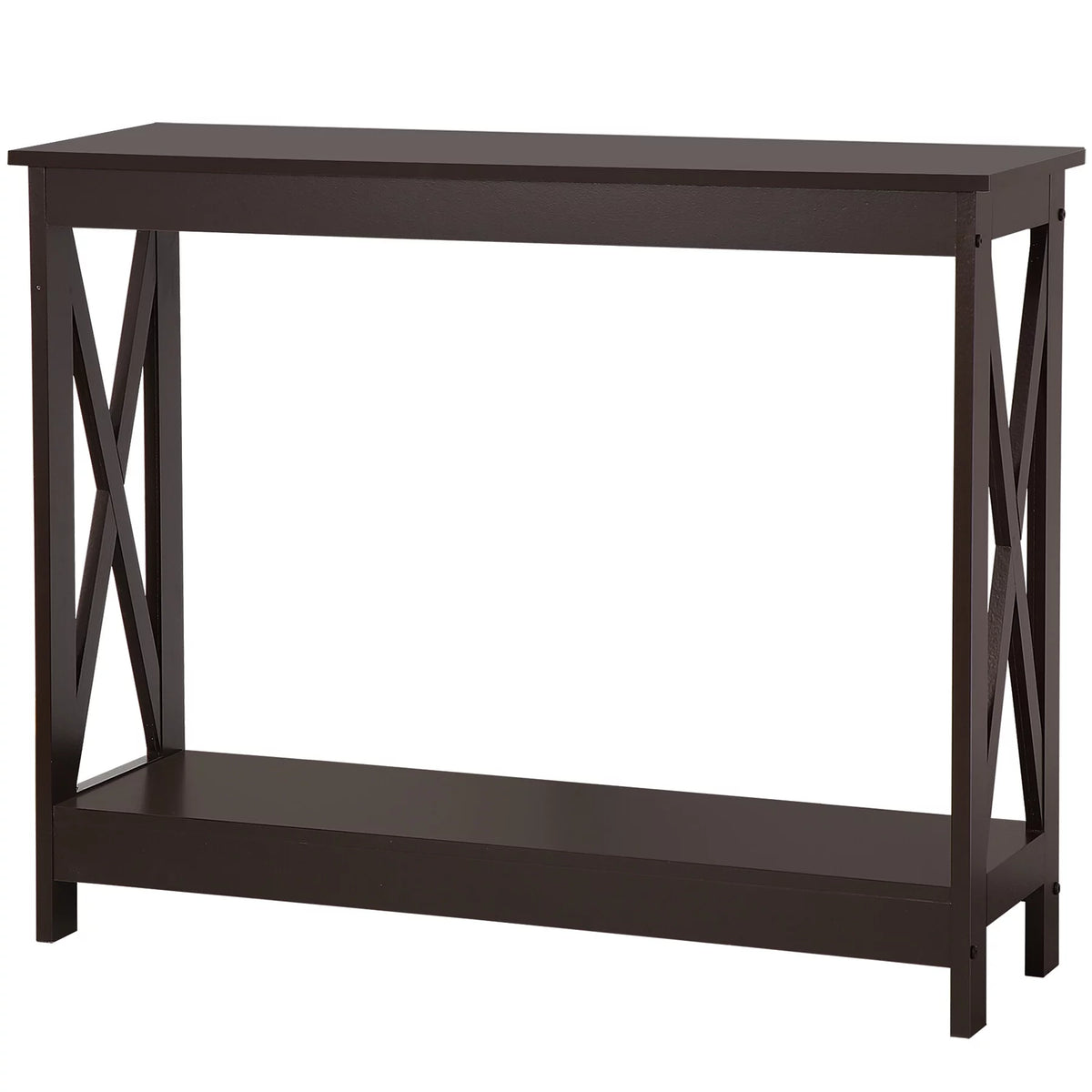 Brown Wallmount Console Table Z675766
