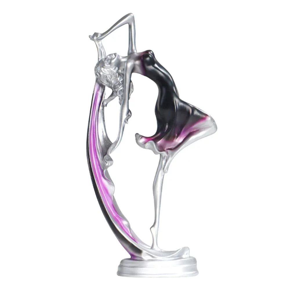 Modern Art Dancing Girl Resin Statue H7231