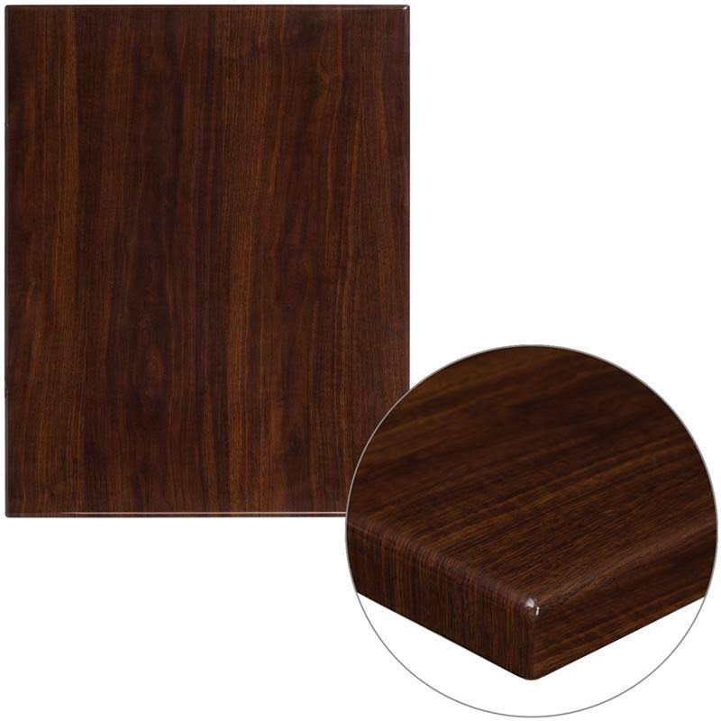 Rectangular Resin Mahogany Table Top K145257