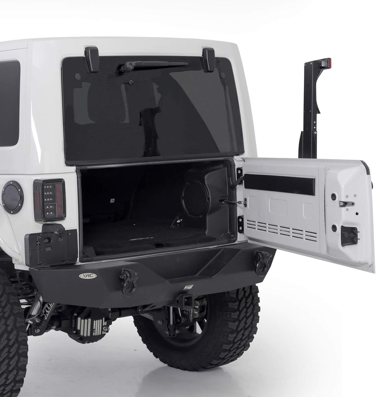 Black Oversize Tire Carrier C443115