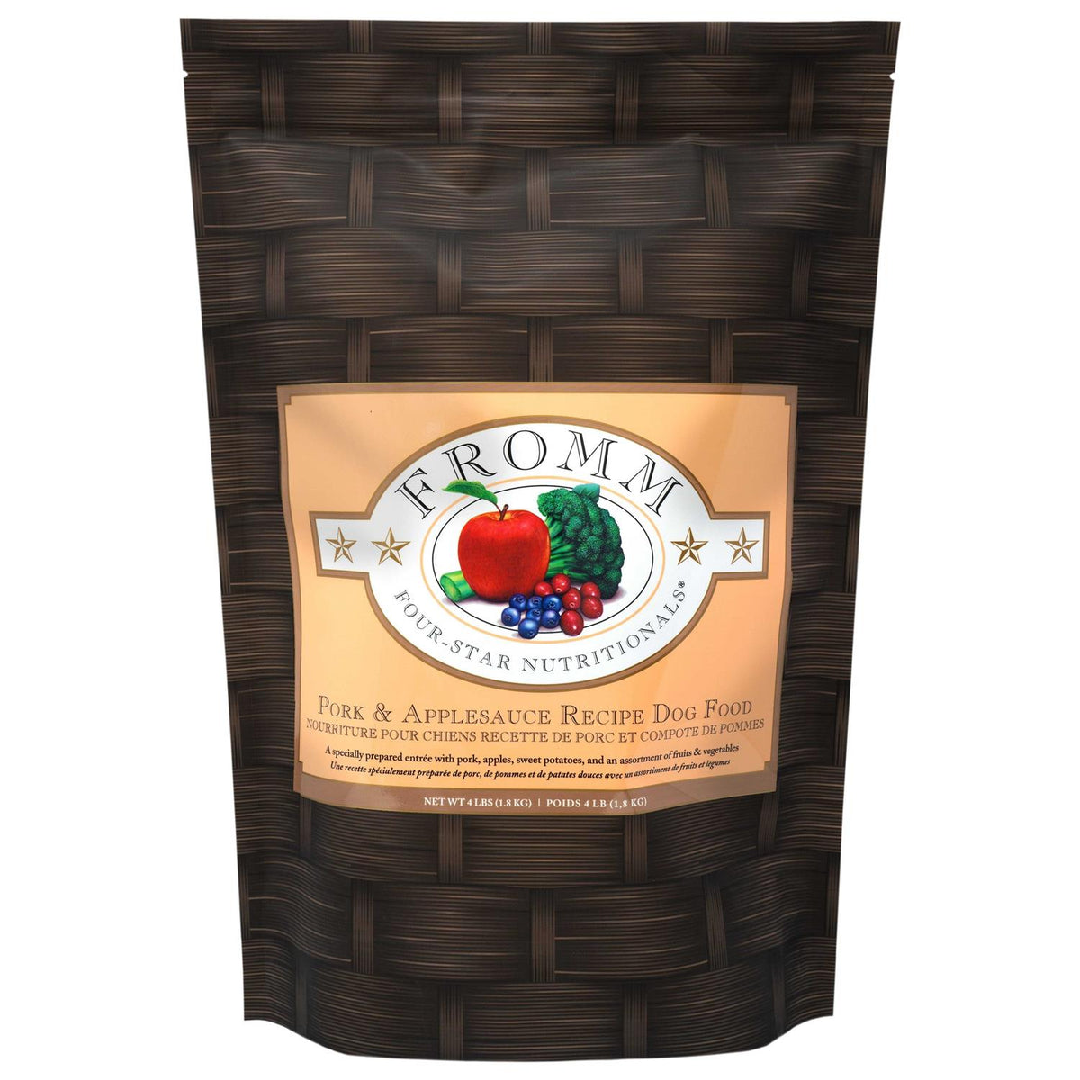 Pork Applesauce Dry Dog Food Z6913