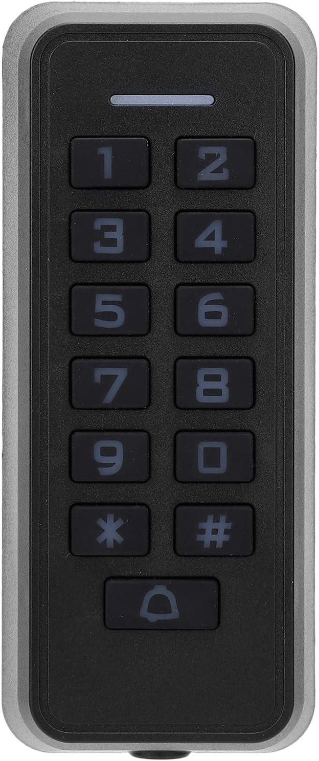 Wireless Access Control Keypad with Backlight, 125KHz RFID Reader, Wiegand26, 10000 Users N969