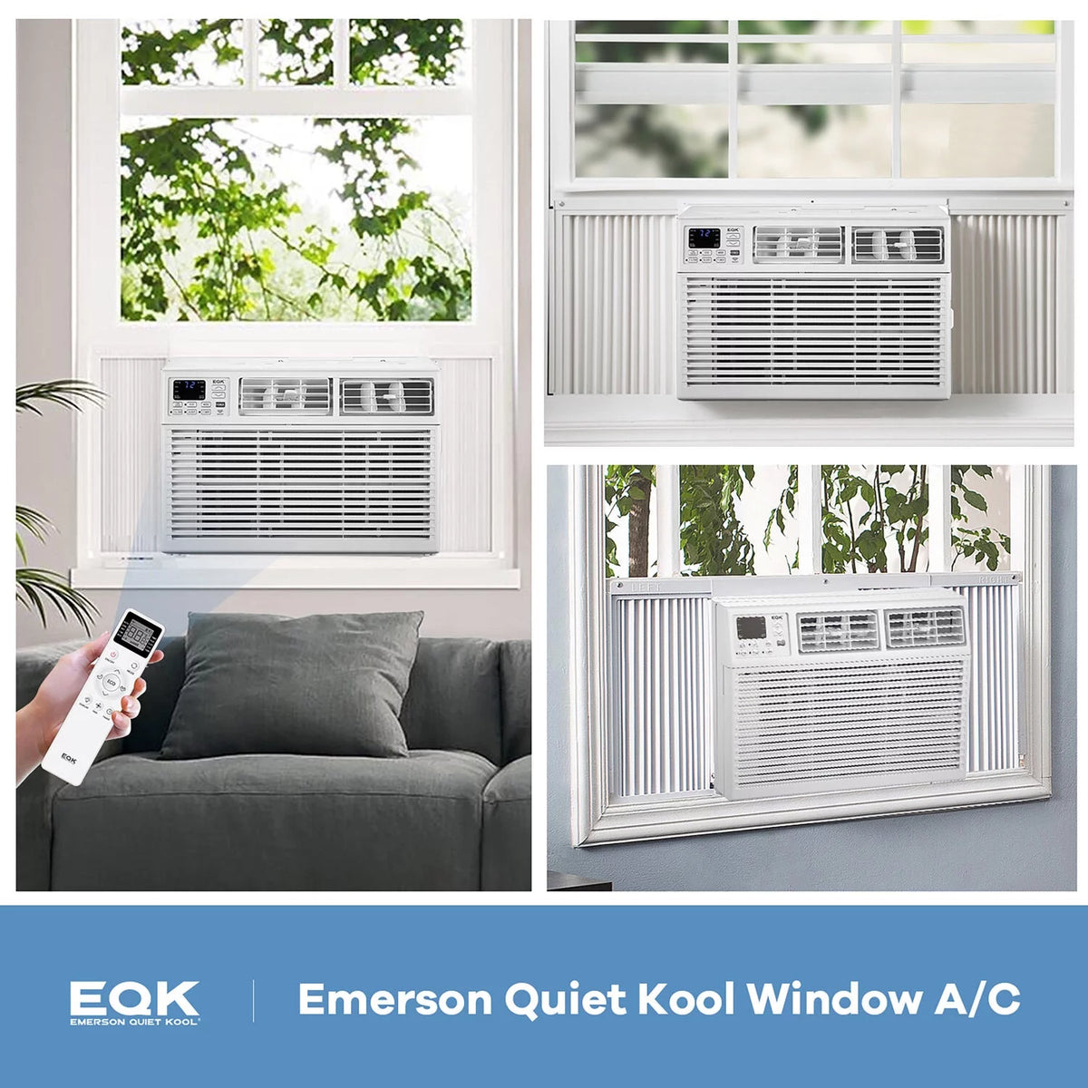14,000 BTU 230-Volt White Window Air Conditioner B859