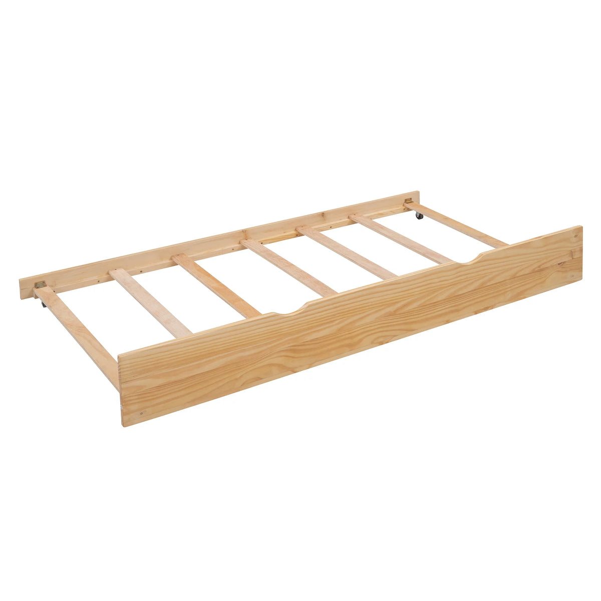 Twin Size Wooden House Bed with Trundle J3617