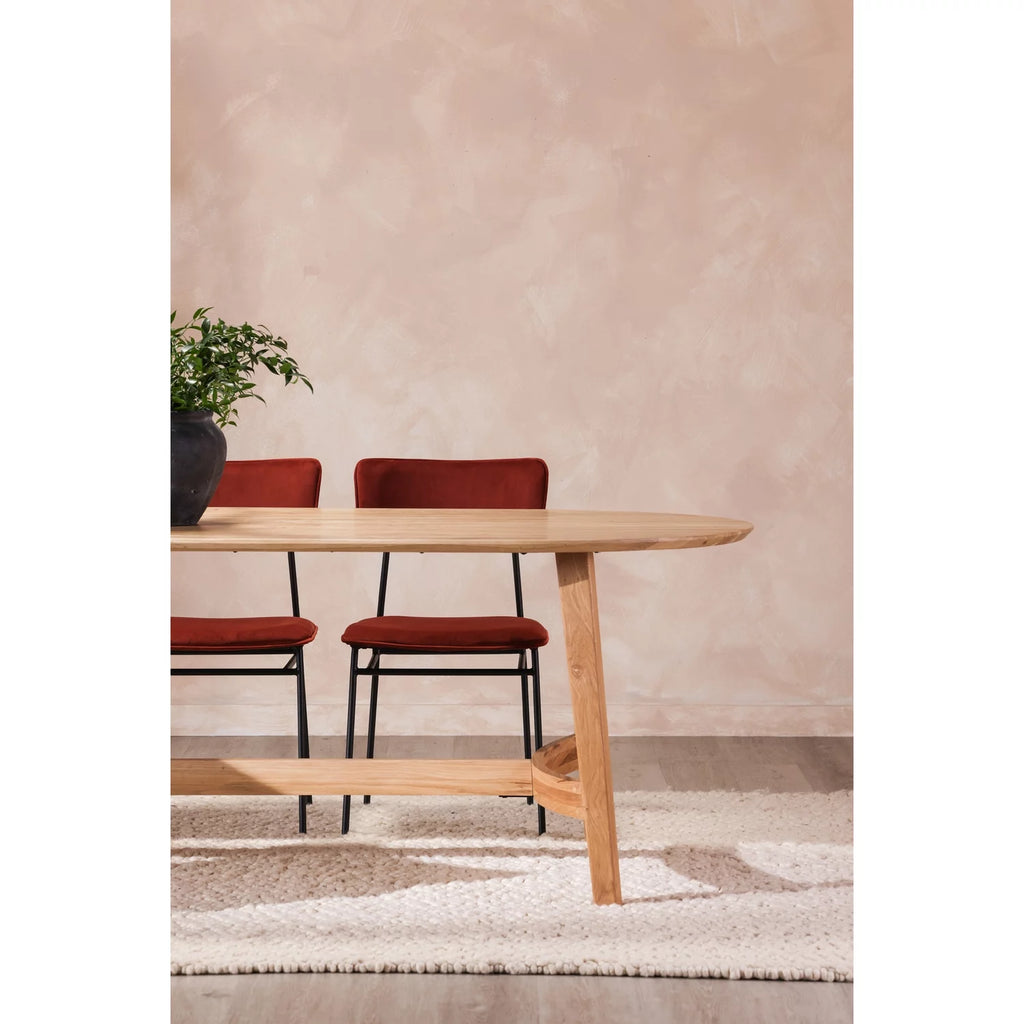 Large Natural Dining Table R209