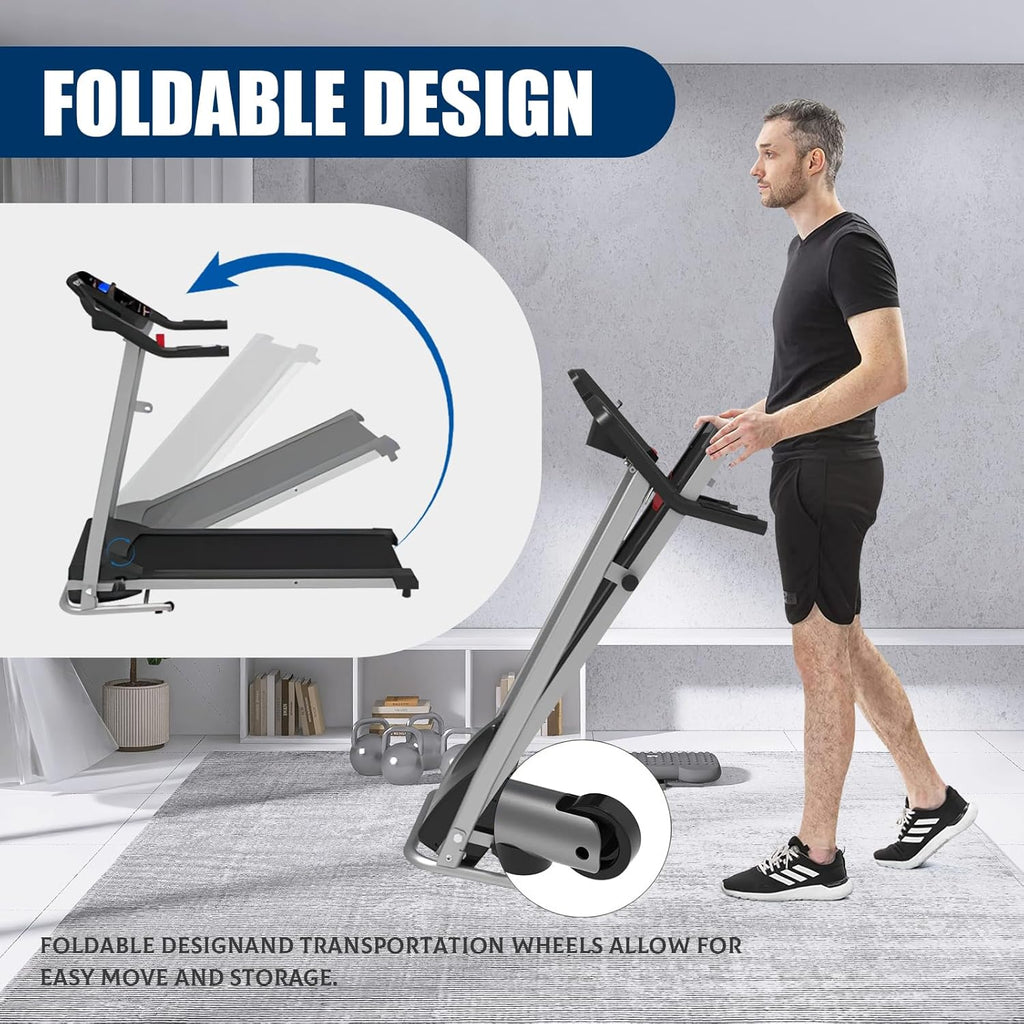 Folding Motorized Treadmill K38639