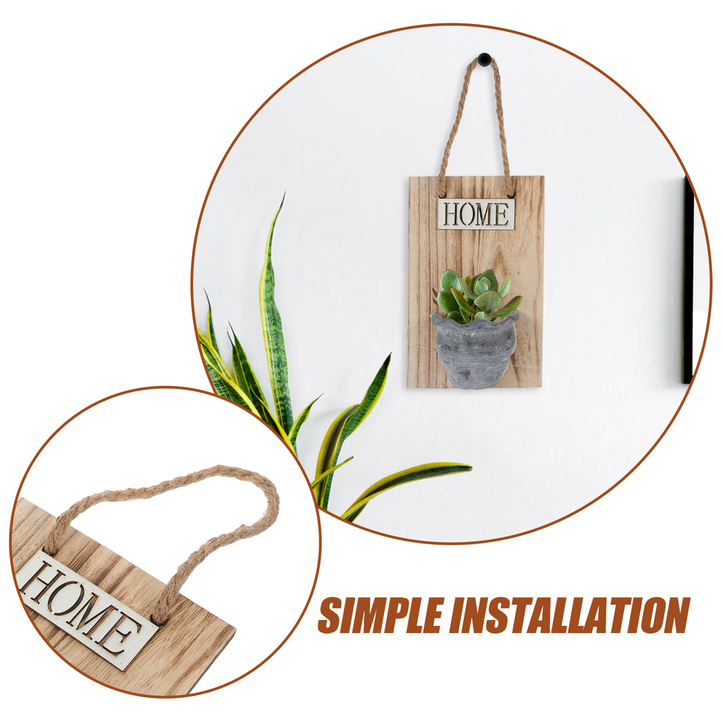 Three-dimensional Flower Pot Wall Hanging Planter Bar H9132
