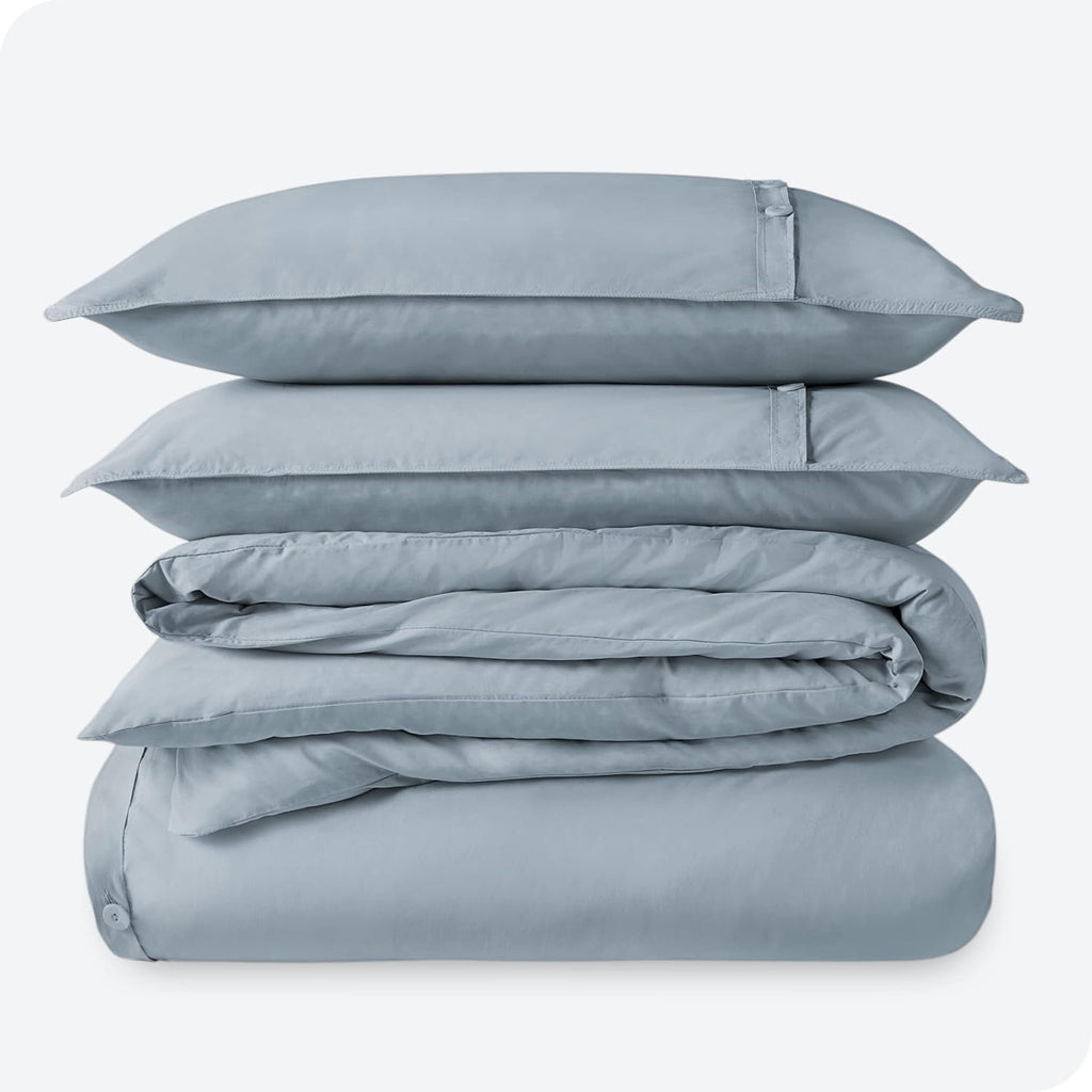 King/California King Organic Cotton Percale Duvet Cover Set B2864