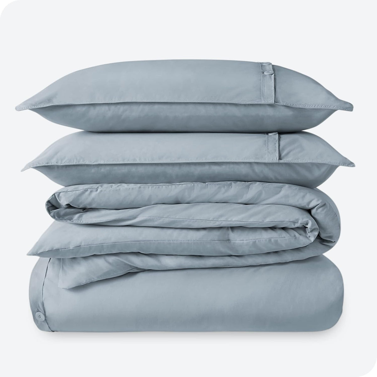 King/California King Organic Cotton Percale Duvet Cover Set B2864