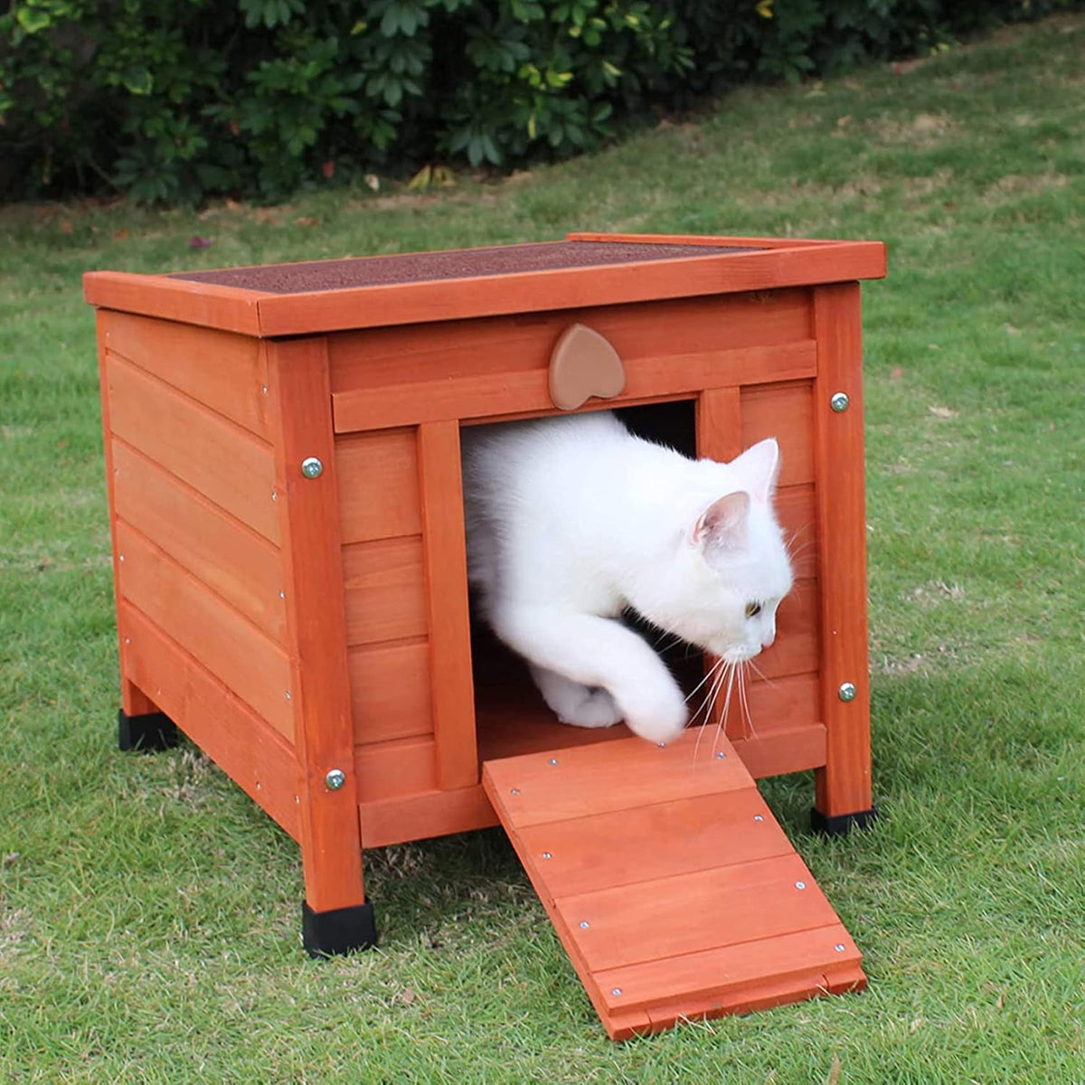 Weatherproof Wooden Small Pet House Pack of 2 W27601