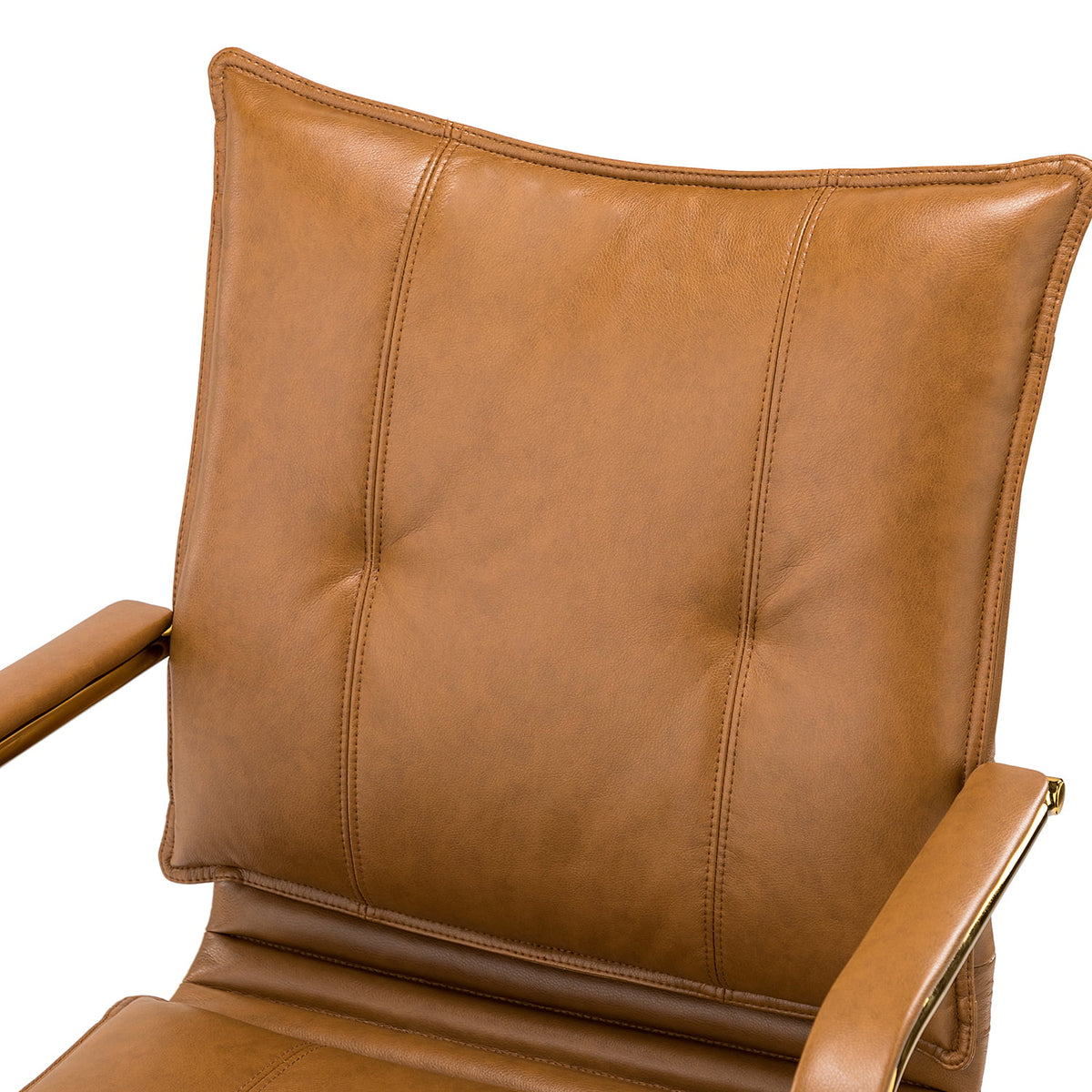 Vegan Leather Tufted Mid Back Task Chair H380