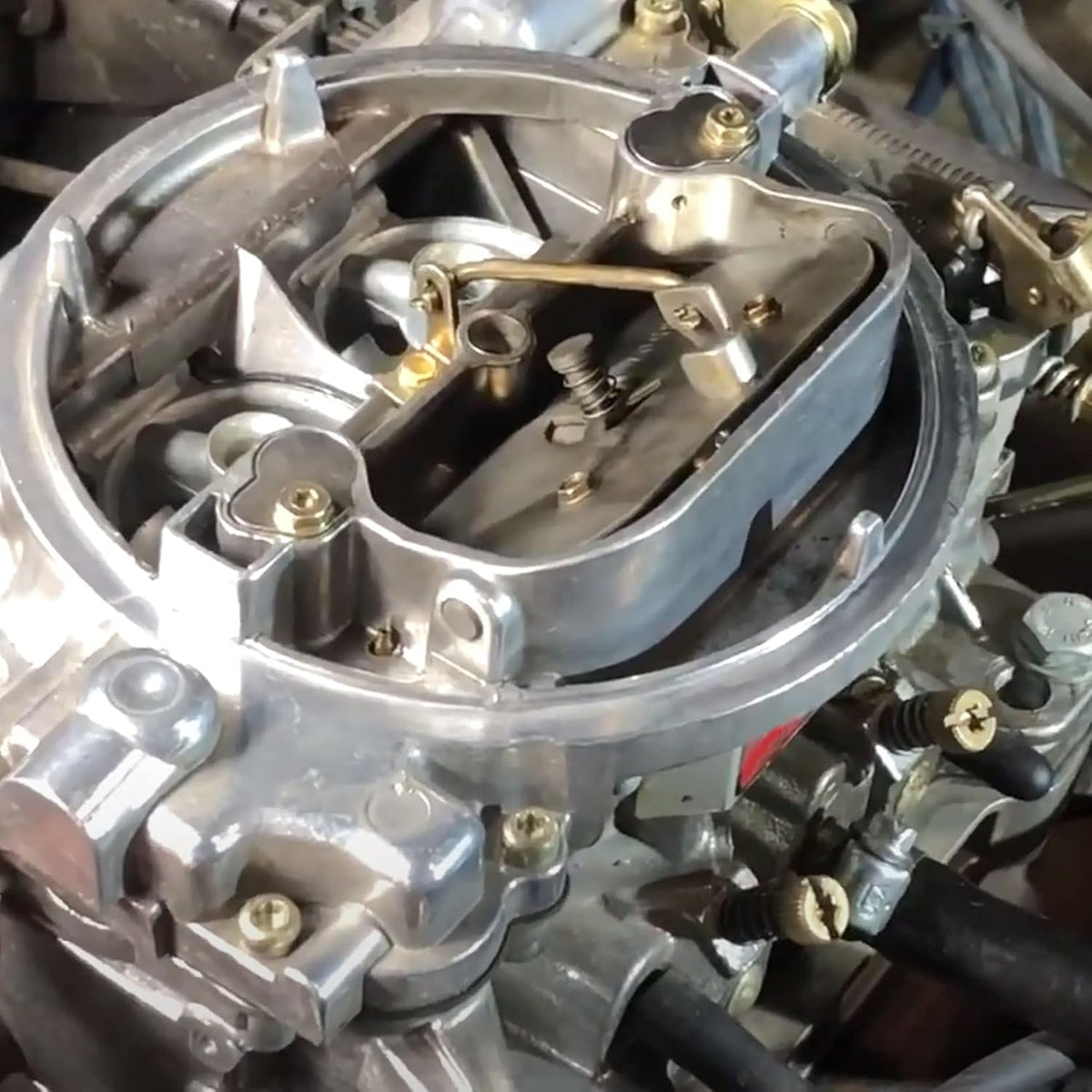 1406 Carburetor 600 CFM 4 Barrel Square Bore Electric Choke M248