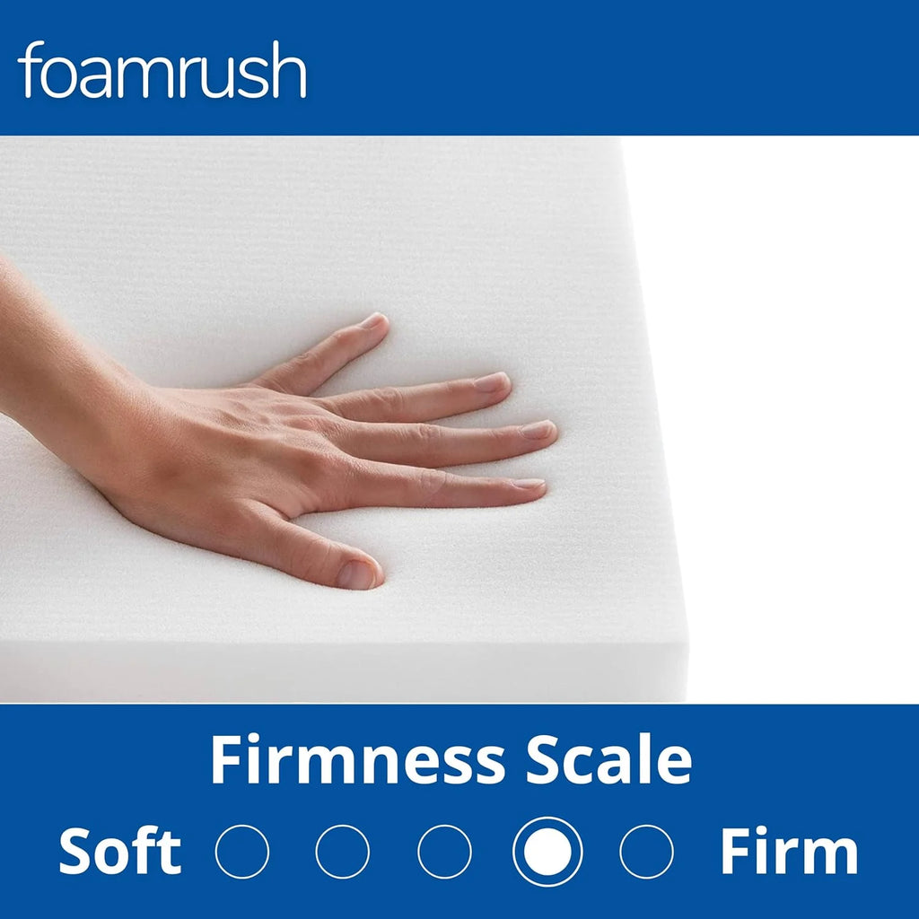 18" x 82" Cool Gel Memory Foam Bench Cushion Replacement Q731017