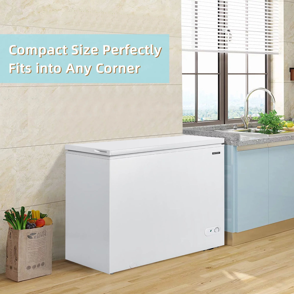 Chest Freezer 7.0 Cu.ft 4 Baskets I4176