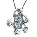 Handmade 925 Silver Jasper Gemstone Necklace B88802