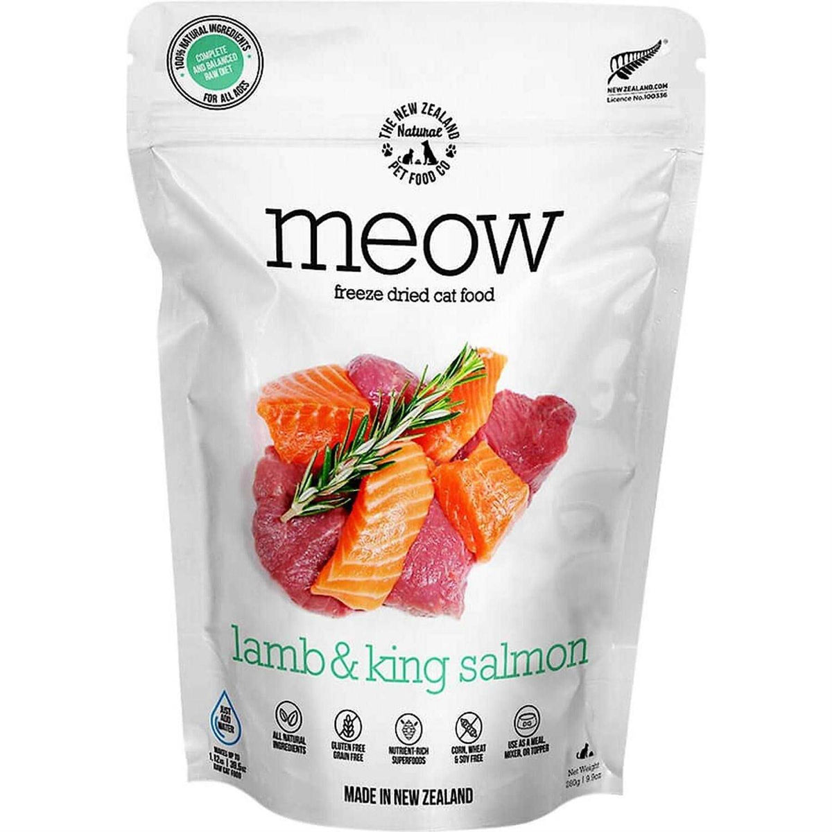 Lamb & King Salmon Freeze-Dried Cat Food D788751