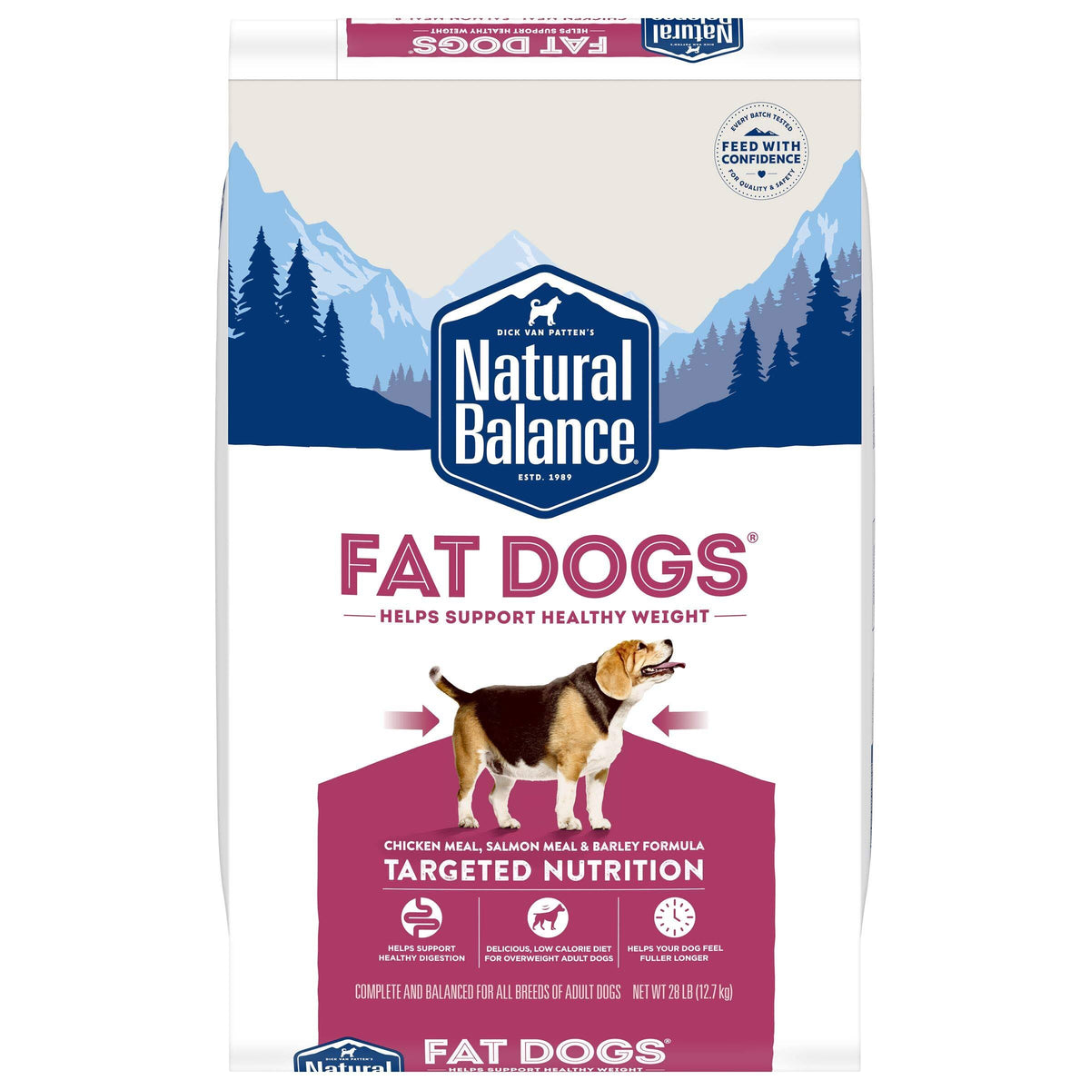 28 lb Chicken Meal Salmon Meal Barley Formula Dog Food G306