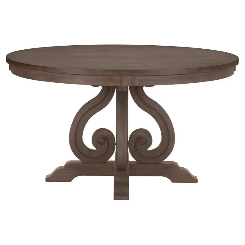 Wood Round Dining Table B70395