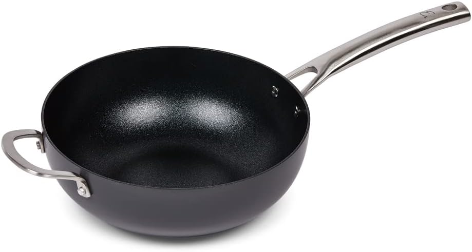 7.5 QT Hard-Anodized Nonstick Casserole Pan with Lid V7618