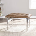 Caramel Silver Bench R360937