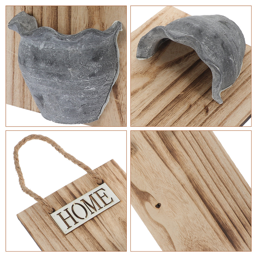 Three-dimensional Flower Pot Wall Hanging Planter Bar H9132
