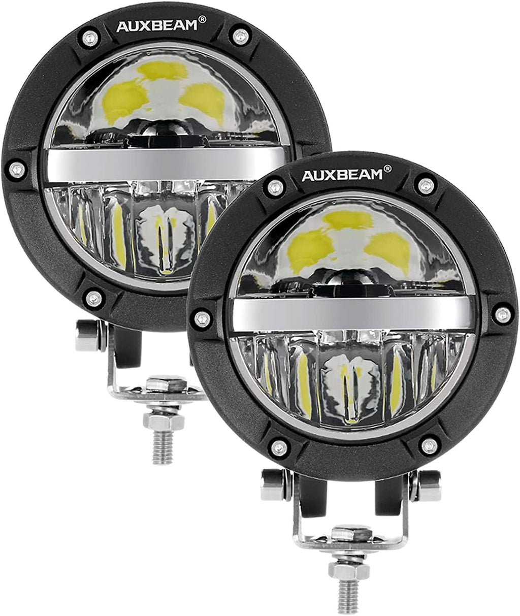 4 Inch Round LED Light Pods with Hi/Lo/Combo Beam 72W 7200LM L3180