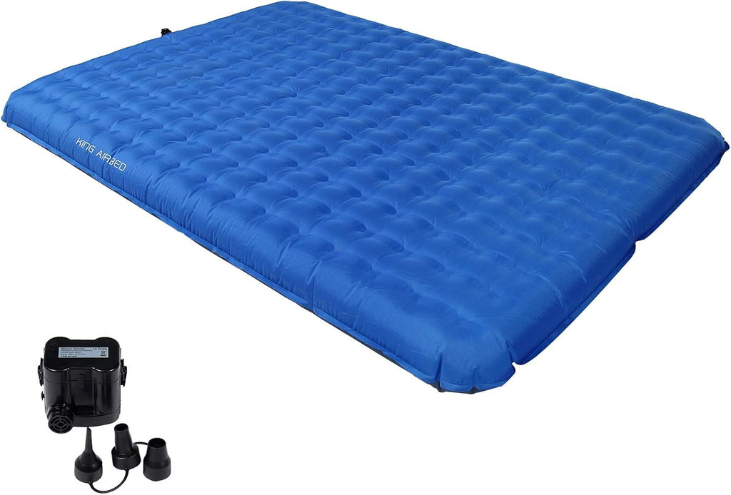 Lightweight Inflatable Camping Sleeping Pad with Foot Press V308323