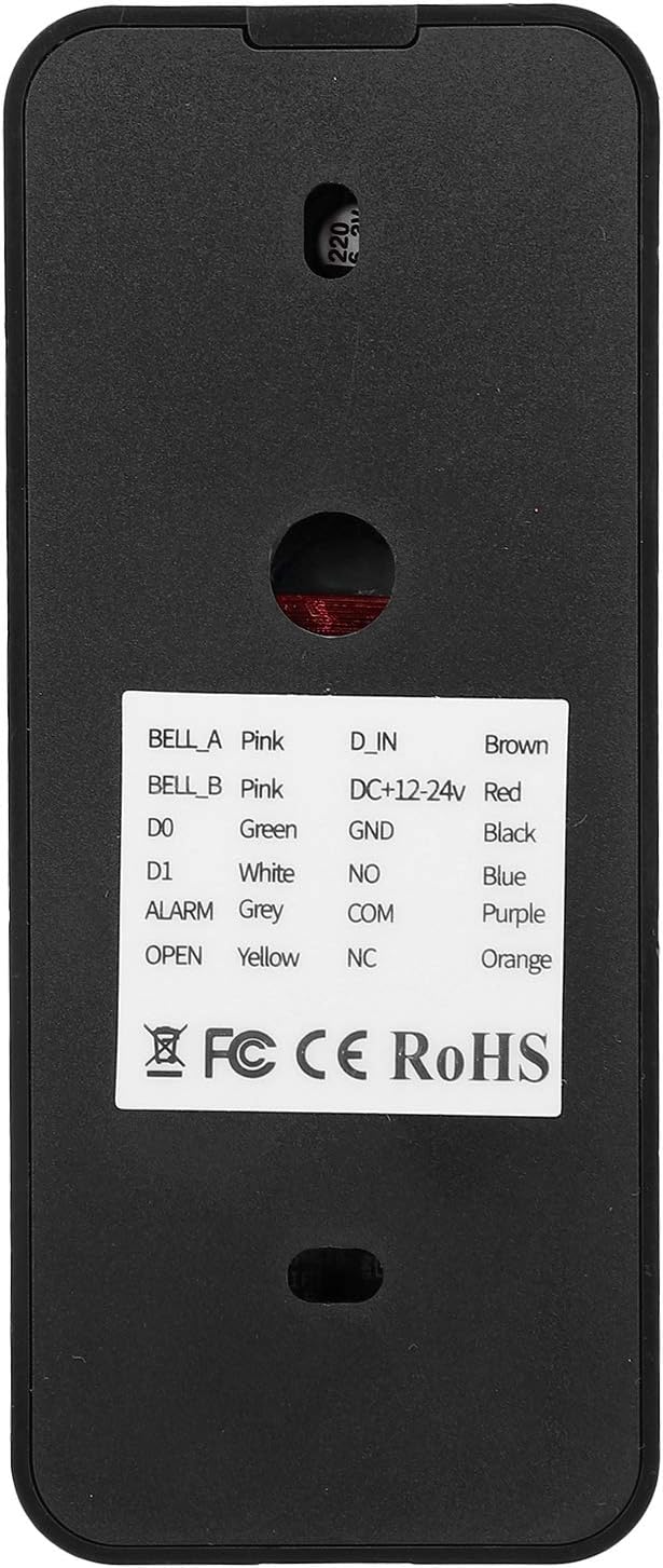 Wireless Access Control Keypad with Backlight, 125KHz RFID Reader, Wiegand26, 10000 Users N969