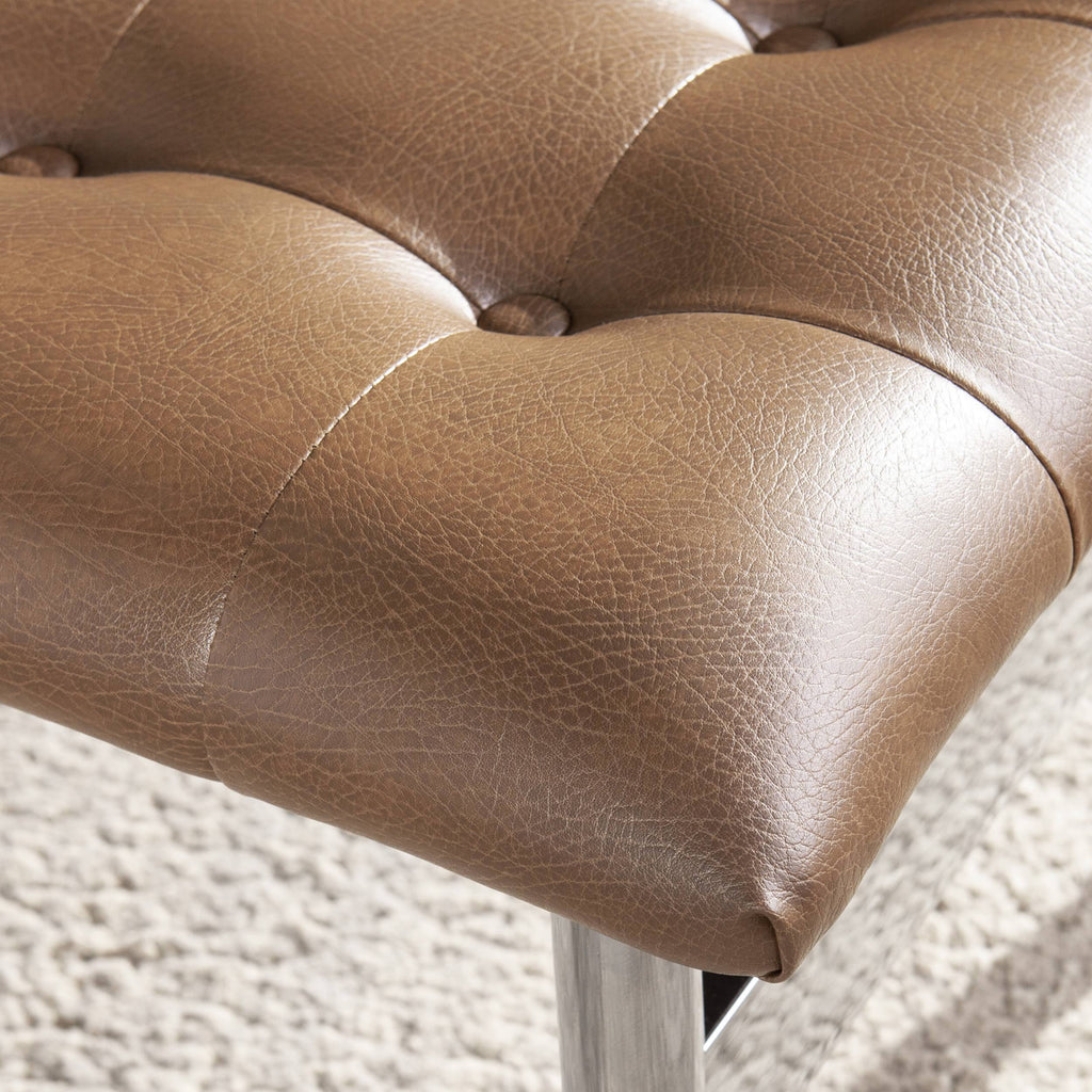 Caramel Silver Bench R360937