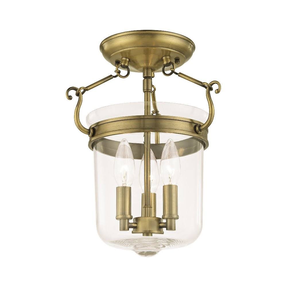 Bronze 3 Light Ceiling Mount D7151