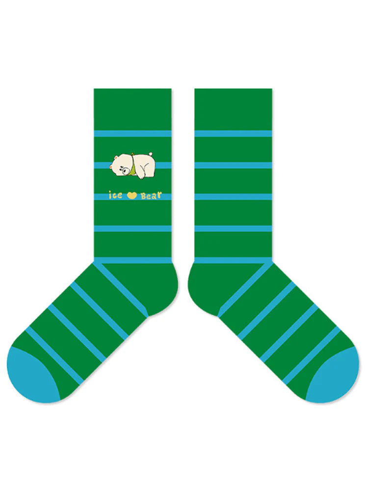Cute Cartoon Bear Socks G318