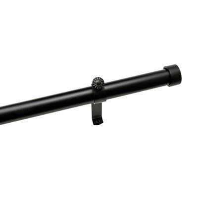 Metal Endcap Rod Set with Non-Telescopic Pole and Traditional Y Brackets F6227