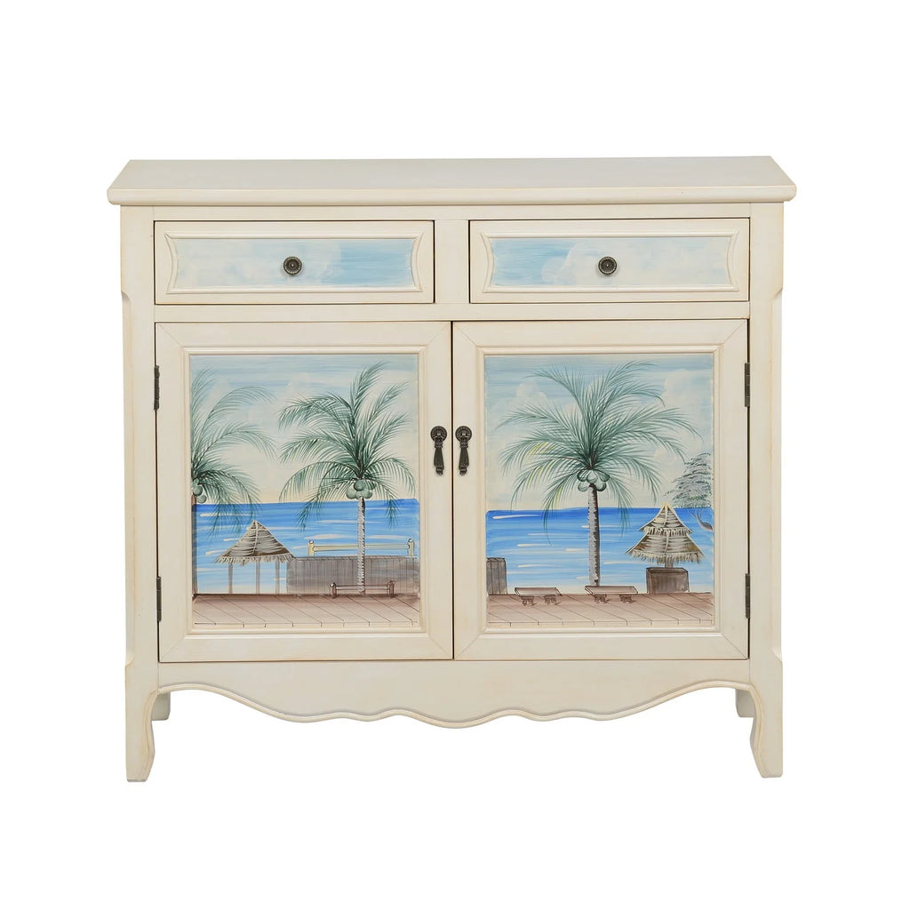 Two Drawer Two Door Cupboard G300909