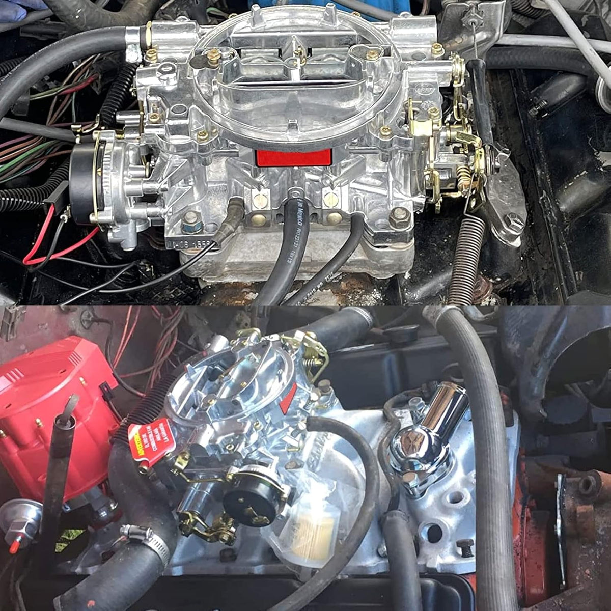 1406 Carburetor 600 CFM 4 Barrel Square Bore Electric Choke M248