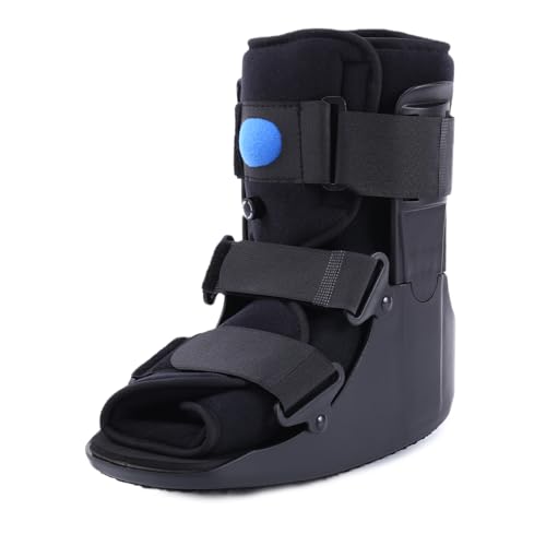 Black Medium Inflatable Walking Boot P158