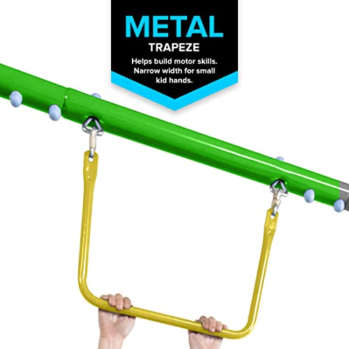 Metal Swing, Slide and Trampoline Set L881