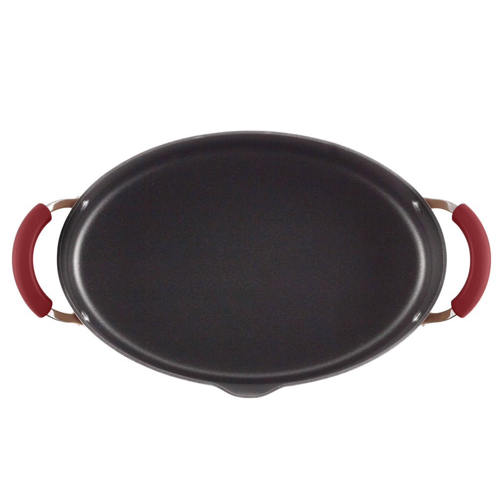 8-Quart Nonstick Covered Pasta Pot with Pour Spout Q505218