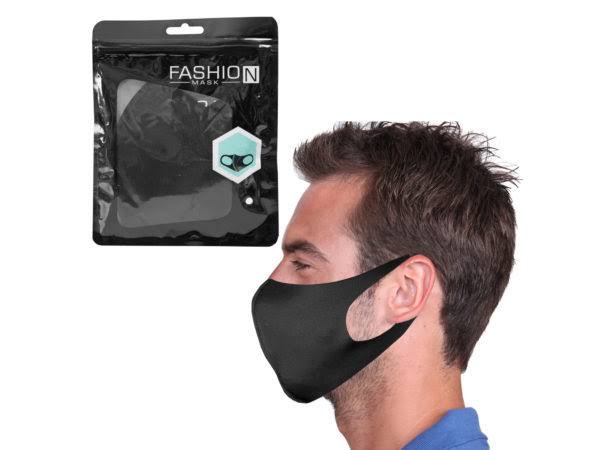 Black Reusable Face Mask - Case of 80 K75865