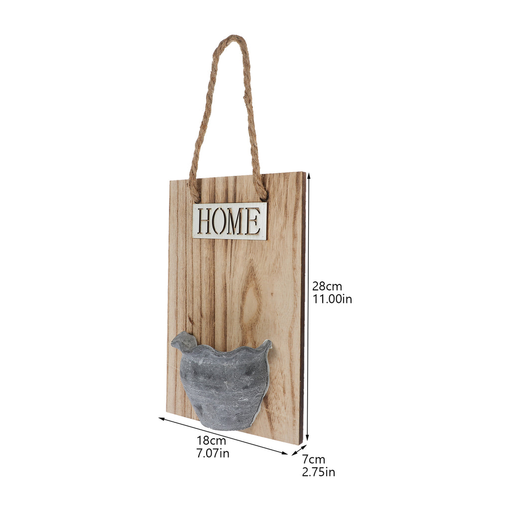 Three-dimensional Flower Pot Wall Hanging Planter Bar H9132