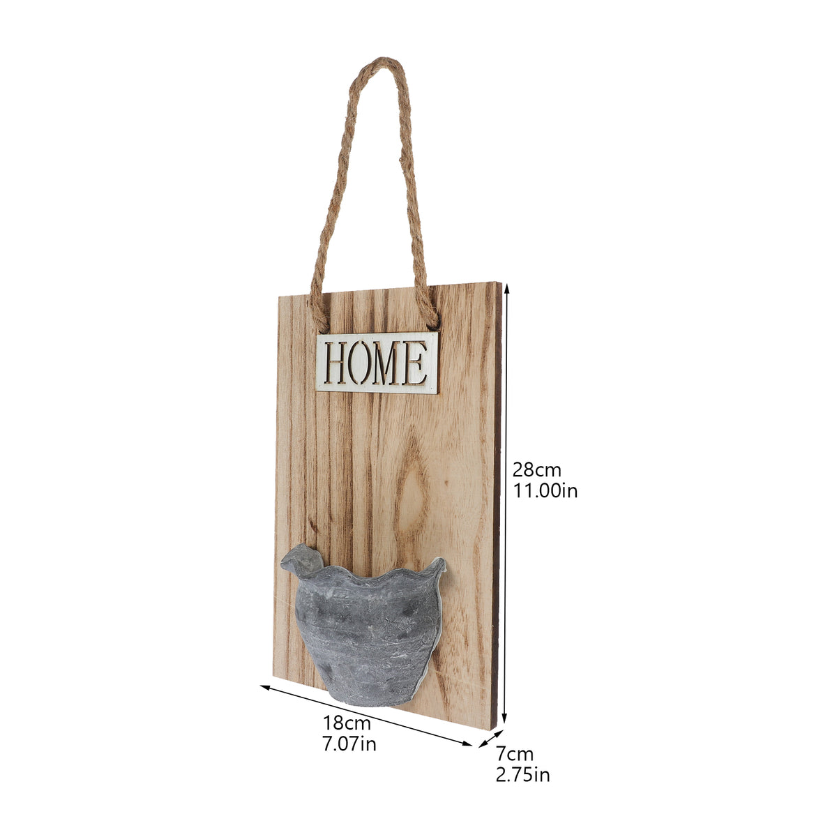Three-dimensional Flower Pot Wall Hanging Planter Bar H9132