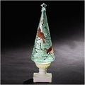 White and Red Cardinal Printed LED Decorative Tree X820431