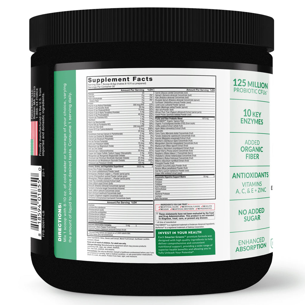 Superfood Greens Powder 30 Servings E979568
